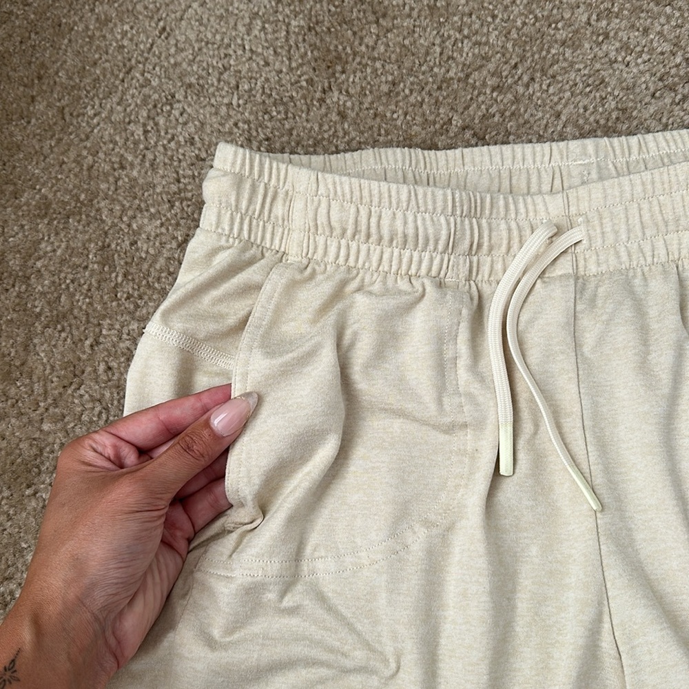 Nobull Drawstring Joggers Cream - image 4